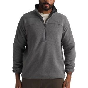 North Face Men's Front Range Fleece Half Zip Pullover Smoked Pearl Heather XXL
